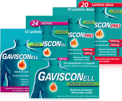 Découvrez nos produits Gavisconell & GavisconPro pour un soulagement rapide